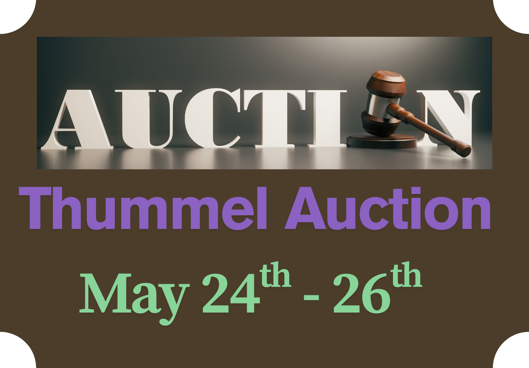 Thummel Auctions - News Image